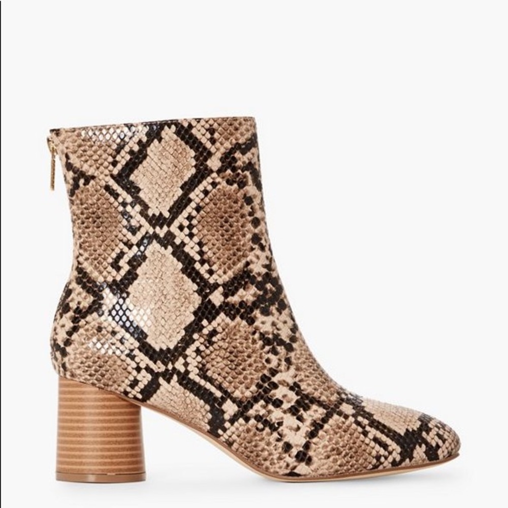 Justfab McKayla Cylinder Heeled Booties
